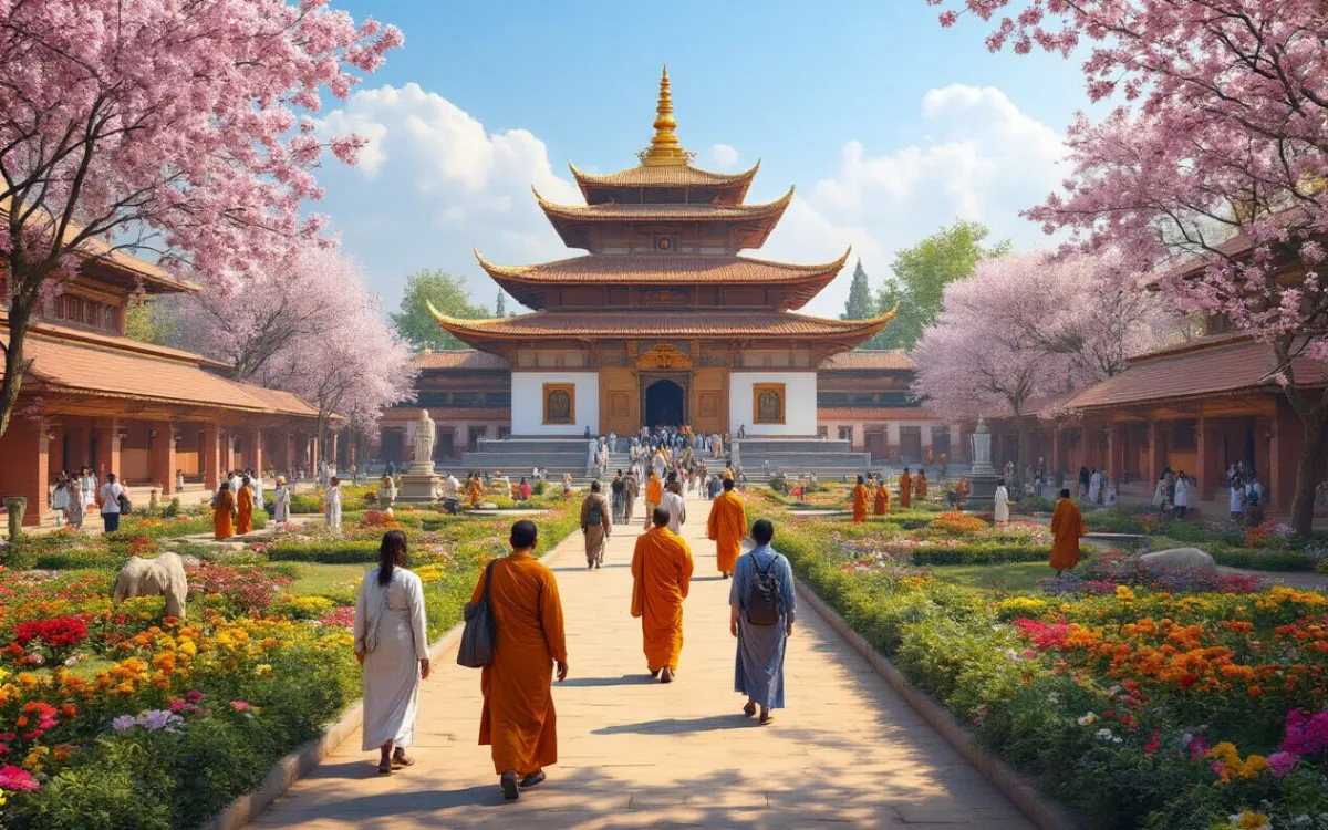 Best time to visit lumbini